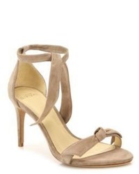 Alexandre Birman Patty Suede Bow Tie Dorsay Sandals