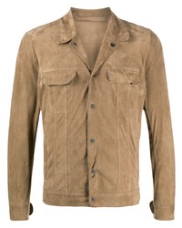 Salvatore Santoro Leather Long Sleeve Shirt