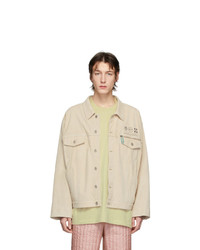 Off-White Suede Taft Point Jacket