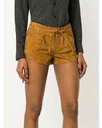 Saint Laurent Laced Mini Shorts