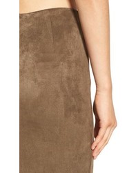Missguided Faux Suede Skirt