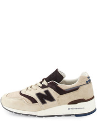 New Balance 997 Distinct Usa Suedeleather Sneaker Tan