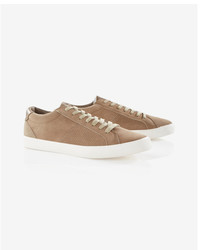 Express Perforated Suede Sneakers