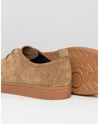 Fred Perry Shields Suede Crepe Sneakers 