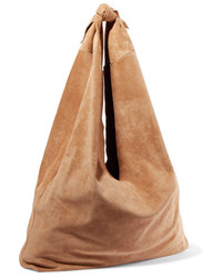 The Row Bindle Suede Shoulder Bag