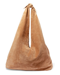 The Row Bindle Suede Shoulder Bag