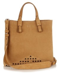 Tod's Gommini Suede Tote