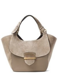 Michael Kors Michl Kors Collection Josie Large Suede Leather Shopper Tote