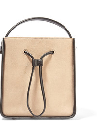 3.1 Phillip Lim Soleil Small Suede And Leather Tote