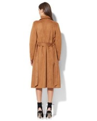 New York & Co. Ultra Suede Trench Coat