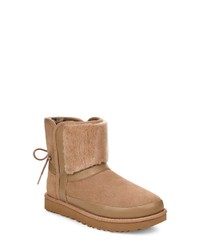 UGG Classic Bow Genuine Shearling Bootie