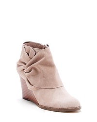 Sole Society Pegie Wedge Bootie