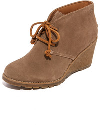 Sperry Stella Prow Wedge Lace Up Booties