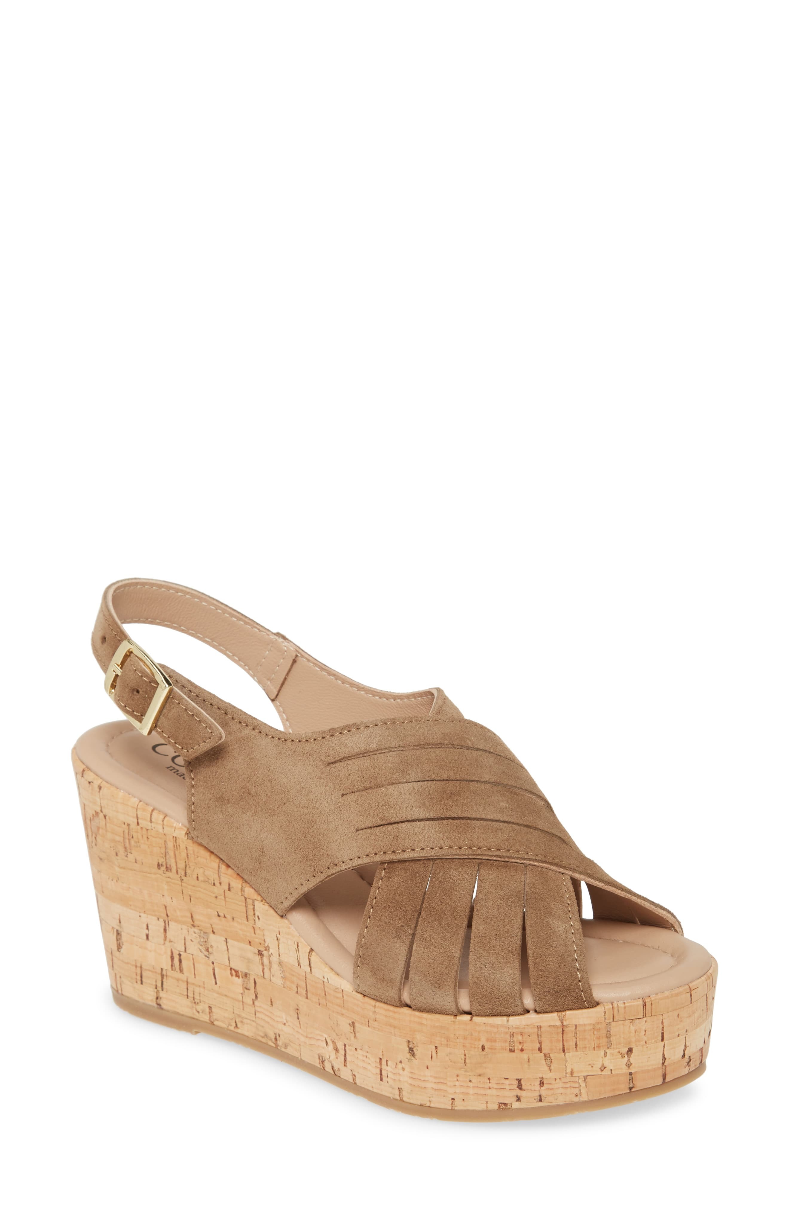 Cordani Julia Slingback Wedge Sandal, $113 | Nordstrom | Lookastic