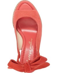 Bettye Muller Playlist Tie Slingback Wedge Sandal