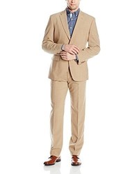 Tommy Hilfiger Two Button Stretch Performance Solid Suit