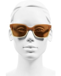 Tory Burch 54mm Retro Sunglasses Light Brown