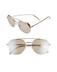 Carrera Eyewear 56mm Polarized Aviator Sunglasses