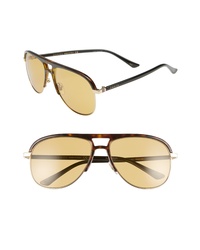 Gucci 60mm Aviator Sunglasses  