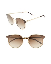 Saint Laurent 64mm Oversize Round Sunglasses