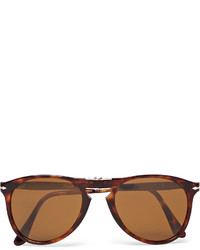 Persol 714 Folding D Frame Tortoiseshell Acetate Sunglasses