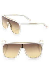 Givenchy 99mm Flat Top Aviator Sunglasses