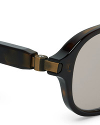 Brioni Aviator Style Tortoiseshell Acetate Photochromic Sunglasses