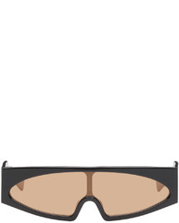 Rick Owens Black Gene Sunglasses