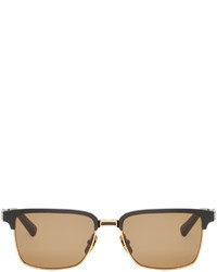 Dita Black Gold Aristocrat Sunglasses