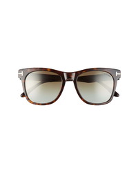 Tom Ford Brooklyn 54mm Square Sunglasses