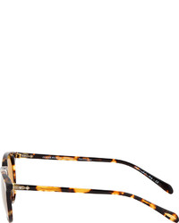 Oliver Peoples Brown Tortoiseshell Sir Omalley Sunglasses