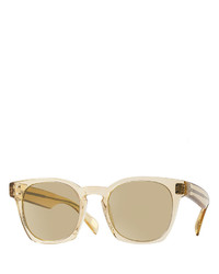 Oliver Peoples Byredo 50 Photochromic Sunglasses Beige