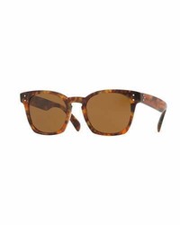 Oliver Peoples Byredo Square Mirrored Sunglasses