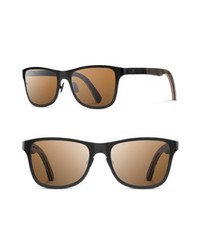 Shwood Canby 54mm Polarized Pine Cone Titanium Sunglasses