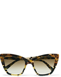 Prism Cat Eye Acetate Sunglasses Tortoiseshell