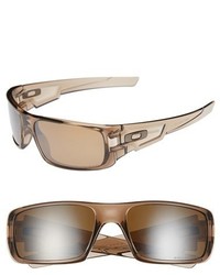Oakley Crankshaft 60mm Polarized Sunglasses Brown Smoke