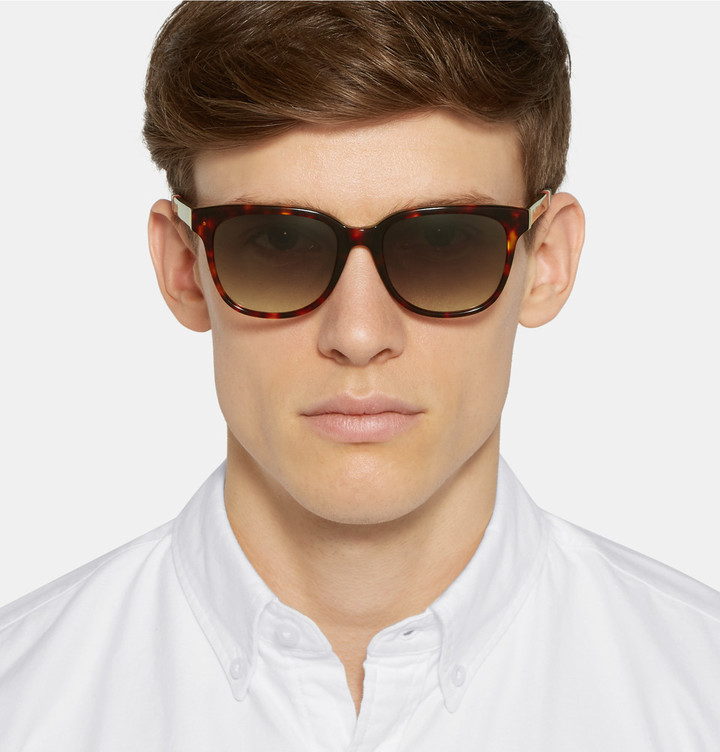 Orlebar Brown D Frame Acetate Sunglasses, $300 | MR PORTER | Lookastic