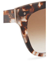 Dita Daytripper Square Frame Acetate Sunglasses Tortoiseshell