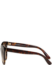 Dolce & Gabbana Dolce And Gabbana Tortoiseshell Cat Eye Sunglasses