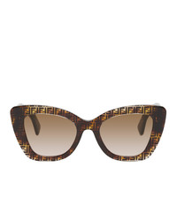Fendi F Is Cat Eye Sunglasses