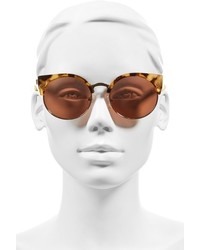 Free Spirit 55mm Sunglasses Brown Tortoise