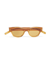 Andy Wolf Gideon Round Frame Acetate Sunglasses