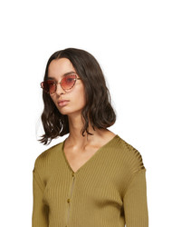 Chloé Gold And Pink Rosie Sunglasses