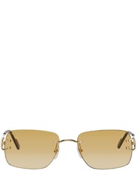 Cartier Gold C De Sunglasses