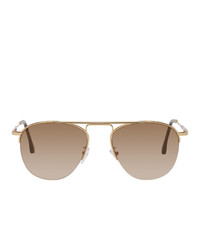 Paul Smith Gold Cactus Sunglasses