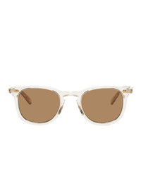 Mr Leight Gold Cooper S Sunglasses