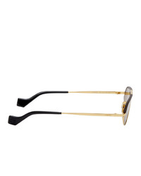 Loewe Gold Geometric Sunglasses
