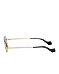 Loewe Gold Geometric Sunglasses