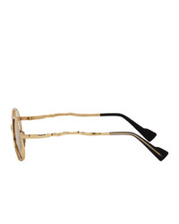 Kuboraum Gold H11 Sunglasses