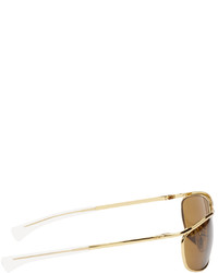 Ray-Ban Gold Olympian I Deluxe Sunglasses